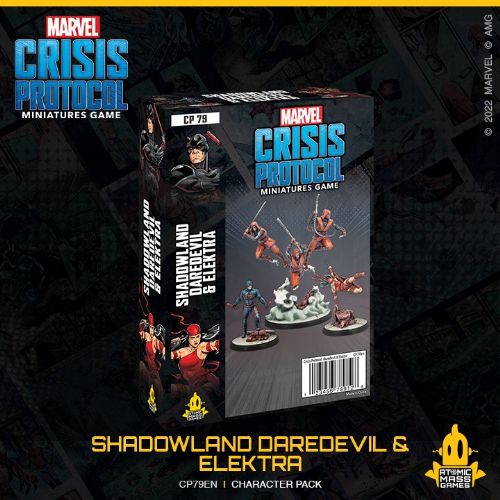 Marvel Crisis Protocol Shadowland Daredevil and Elektra